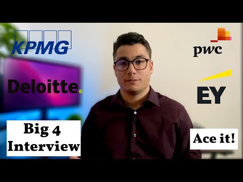 BIG 4 Interview: PwC, EY, Deloitte, KPMG - Ace It