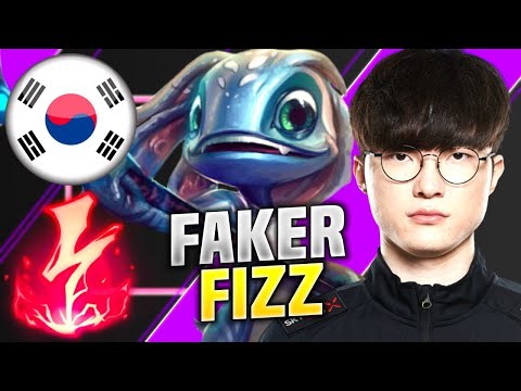 FAKER IS READY TO PLAY FIZZ!  |  Season 2020 KR SoloQ |  SKT T1 Faker Plays Fizz Mid vs Kai'sa!  |