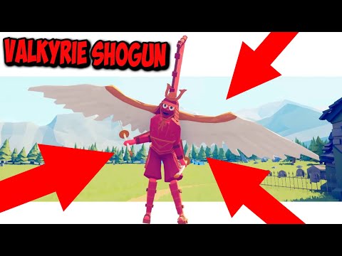 🗡️Valkyrie Shogun🦅 vs Every Faction #2 - TABS Unit Creator Update Gameplay