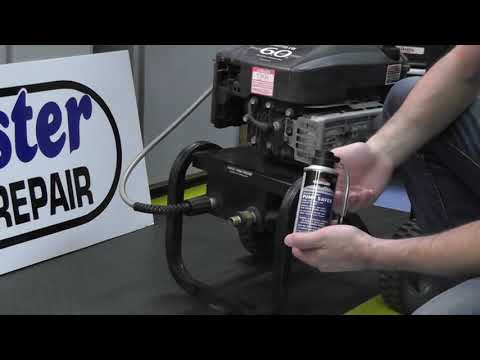 How To Store a Pressure Washer Using Briggs and Stratton Pump Saver 6039