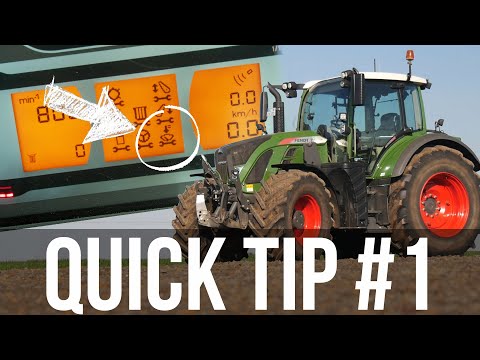 Quick Tip #1 | Wischblattwechselfunktion | 2020 | Fendt 724 | Renè Wengelewski | #oneminutemonday