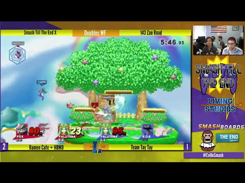 Captain Chreest & Naut (Blue) Vs. Ramencafe & H8MD (Red) Winners Finals - Smash Wii U