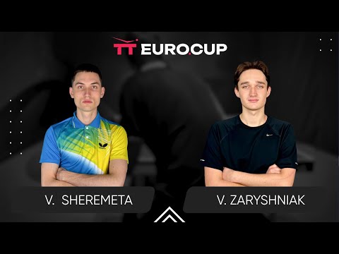 16:30 Vladyslav-Ivan Sheremeta - Vadym Zaryshniak 25.11.2024 TT Euro.Cup Ukraine Master. TABLE 4