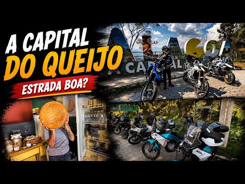Fomos até ALAGOA MG - A CAPITAL DO QUEIJO | Motovlog em 4k