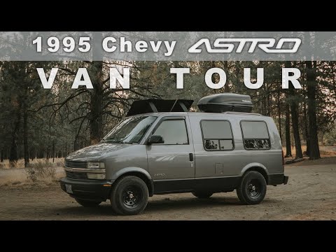 Chevy Astro Van Tour - Van Life Camper Conversion by Photographer