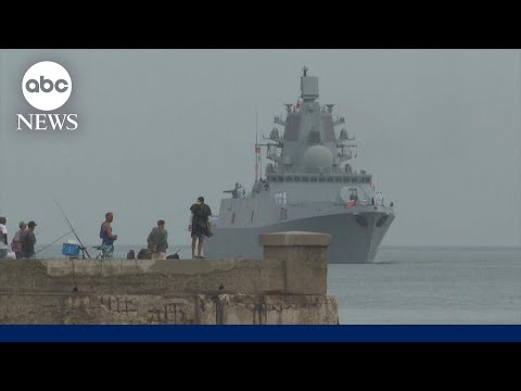 Fleet of Russian warships reaches Cuban waters