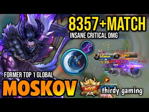 MOSKOV BEST BUILD 2022 | BUILD TOP 1 GLOBAL MOSKOV GAMEPLAY | MOBILE LEGENDS✓