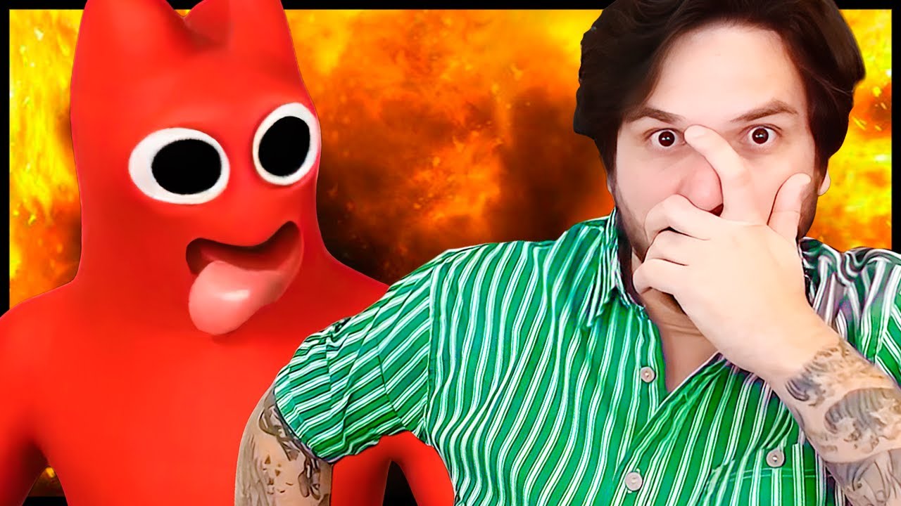 🔥Até o Jazzghost PISTOLOU com Garten of Banban 0! Os MEMES finais