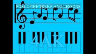 Porcupine Tree - Piano Lessons (Lyrics)
