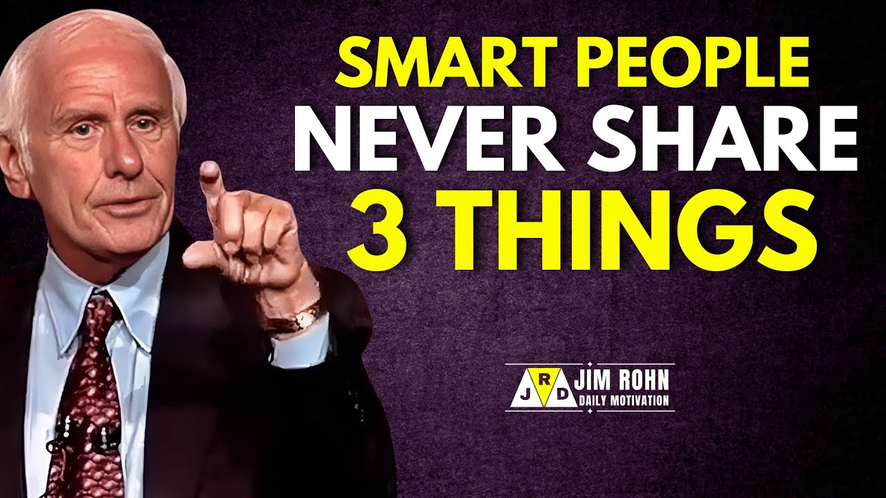 Wise People Keep THESE 3 Things Secret | Jim Rohn Daily Motivation