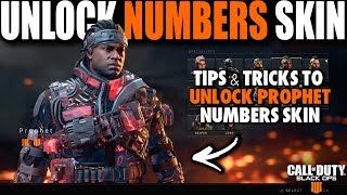 HOW TO UNLOCK THE NUMBERS OUTFITS IN BLACK OPS 4 BLACKOUT: PROPHET NUMBERS OUTFIT EASY UNLOCK