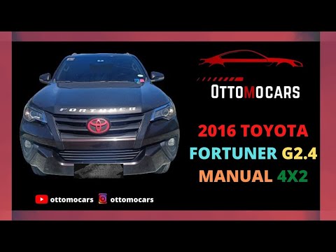 2016 TOYOTA FORTUNER G 2.4 MANUAL 4X2 - GUIDE TO CAR BUYERS