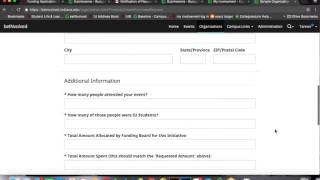 beINvolved - IU Funding Board Purchase Request Tutorial