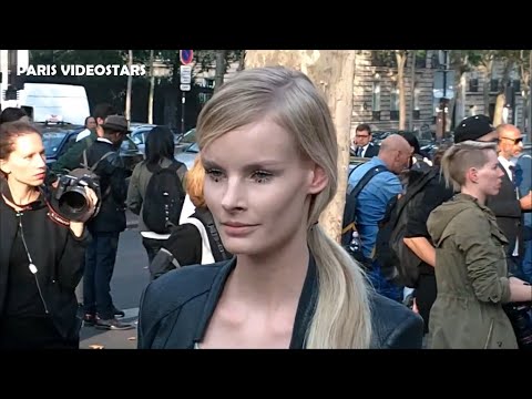 Lisa Verberght, Maja Salamon, Irene Hiemstra etc..@ show Rochas 24 september 2014 Paris Fashion Week