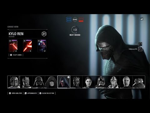 Kylo has no cape lmao (toxic players) SWBF2