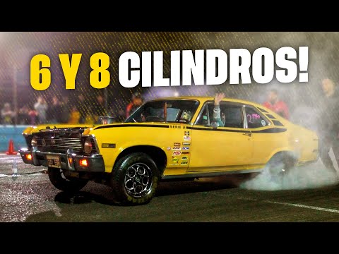 The IMPRESSIVE SOUND of the 6 and 8 Cylinders - Expo and 1/8 Mile at Gálvez!