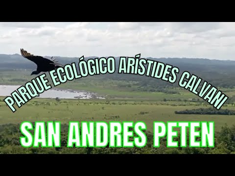 Desde el mirador Parque Ecológico Arístides Calvani  San Andrés, Petén