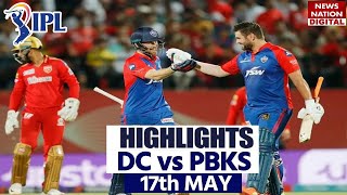 DC vs PBKS IPL 2023 Highlights: Punjab vs Delhi Highlights | Today Match Highlights