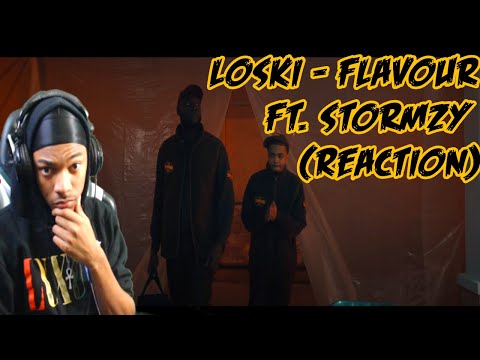 Loski - Flavour (with Stormzy) [Official Video] | American Reaction