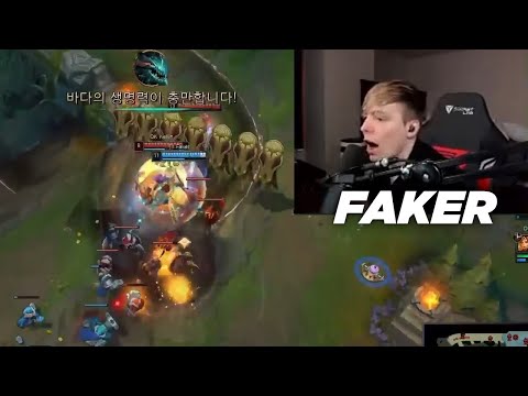 LS Reacts to Fakers Clean Azir play