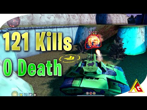 Insane Juggernaut Gameplay: 121 Kills with 0 Deaths in Tanki Online