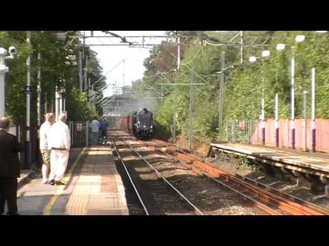 A4 on  North Wales Coast Express 3rd Aug. 2014