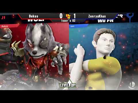 [Level Up - Opening Ultimate] LR2 - Bekos (Wolf) vs Zenryukhan (Wii Fit Trainer)