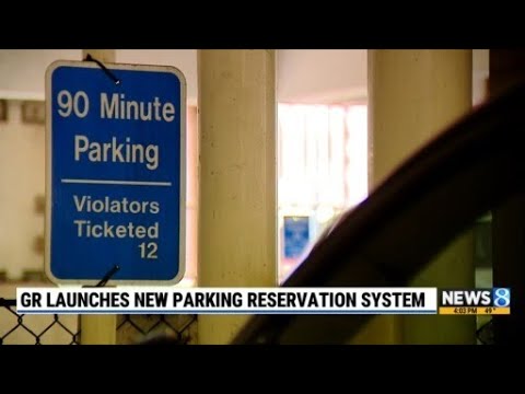 Grand Rapids launches new parking reservation system