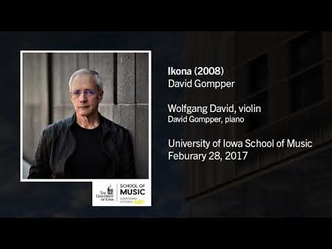 U of Iowa Faculty David Gompper: David Gompper - Ikona (2008)