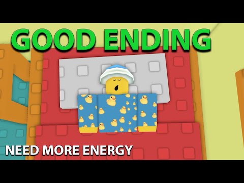 How To Get Good Ending ⚡NEED MORE ENERGY⚡ Roblox
