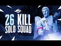 26k Solo Squad / Low HP the Whole Game! | Mongraal