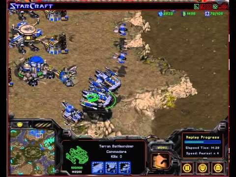 StarCraft Brood War: MASS BATTLECRUISERS
