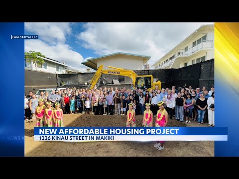 Developers launch affordable housing project in Makiki with groundbreaking ceremony