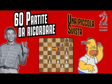 60 partite da ricordare || Una piccola svista || Fischer vs Shocron 1-0