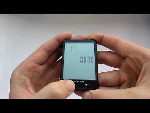 Настройка проводного велокомпьютера от А до Я на примере Inbike CX 9 2.8 инструкция на русском