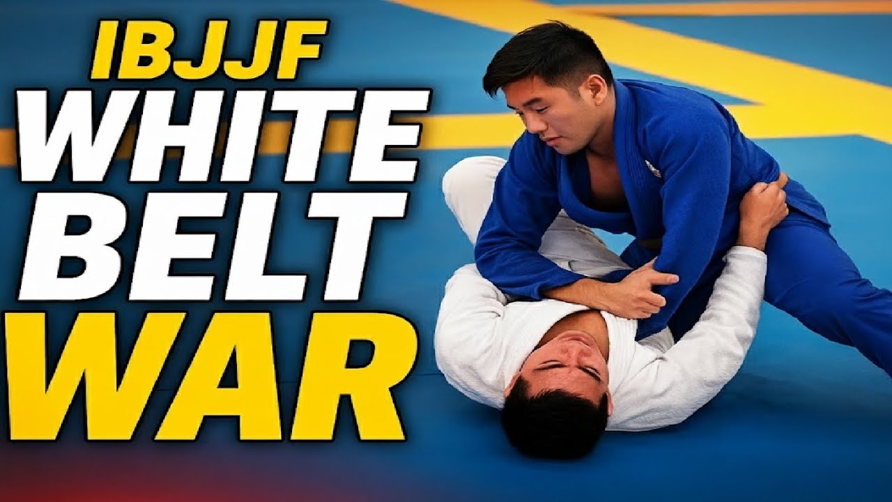 White Belt Tournament FULL MATCHES Jiu Jitsu IBJJF (181.5lbs)