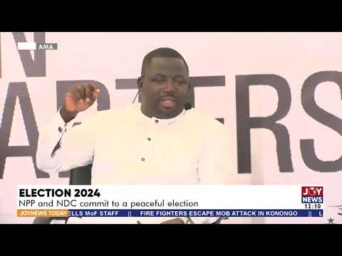 Election 2024: NPP and NDC commit to a peaceful election