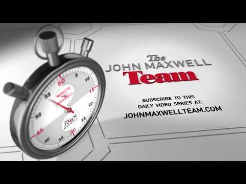 Minute With Maxwell: Partner Up to Dream Big - John Maxwell Team