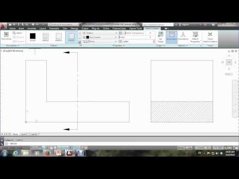 To Change Hatch Patterns
