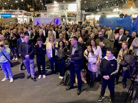 Unsere Lossprechungsfeier 2023 auf der Retro Classics in Stuttgart