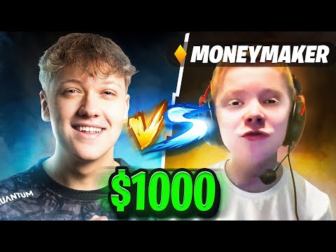 1000$ 1VS1 WETTE GEGEN MONEYMAKER..! 😲🤣 (EXTREM LUSTIG)