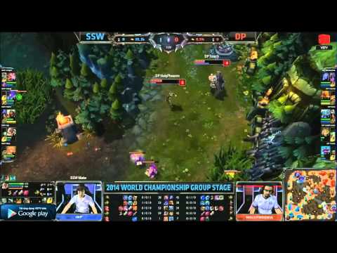 LMHT [20-09-2014] SSW vs DP CKTG4 Chung Kết Thế Giới Mùa 4 Bảng A