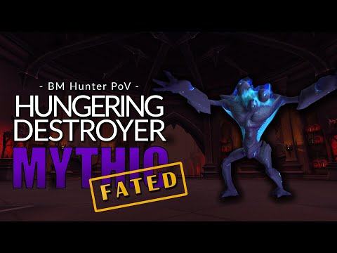 Mythic Hungering Destroyer [Fated] - BM Hunter PoV - Season 4 Castle Nathria