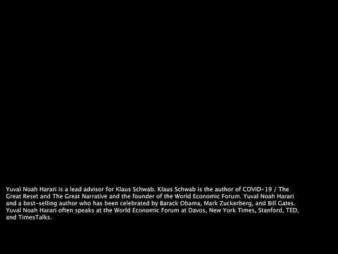 Ist Yuvel Noah Harari, Klaus Schwab's Berater, ein Verschwörungstheoretiker?