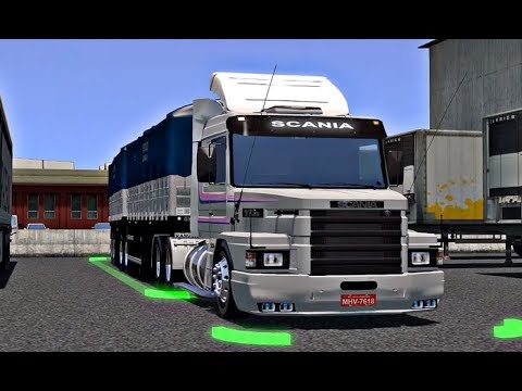 SCANIA 113 NO BITREM CARREGADO DE CEVADA ETS 2 1.30 MAPA ELDORADO PRO