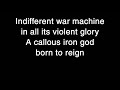 Meshuggah - Marrow Lyrics [HQ]