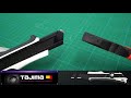 Tajima sustiprintas gumuotas peilis su 18mm geležte