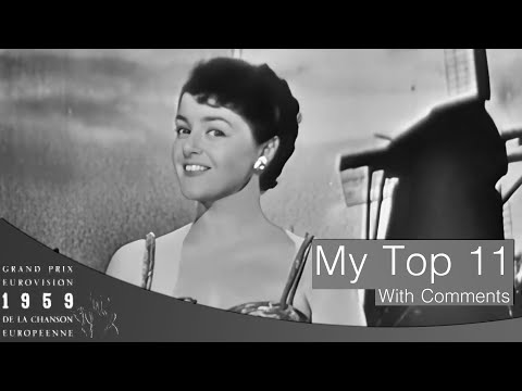 Eurovision Song Contest 1959 - My Top 11 [With Comments]
