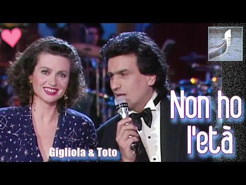 GIGLIOLA CINQUETTI & TOTO CUTUGNO: "NON HO L'ETÀ"  In vivo all'Eurovision di Roma 1991 (⬇️Lyrics*)