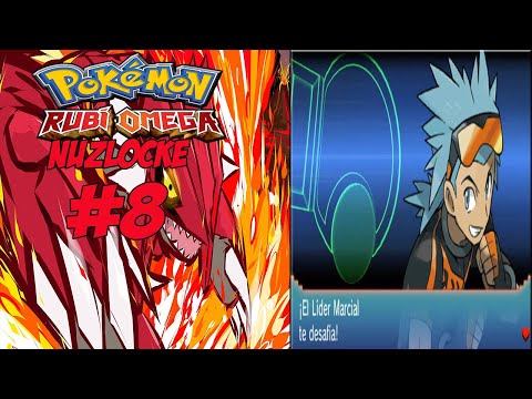 MARCIAL SEGUNDO LÍDER DE GIMNASIO Y LA CARTA PARA MÁXIMO | Pokémon Rubi Omega Nuzlocke #8